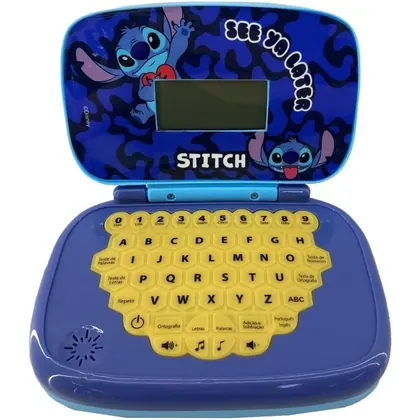 Laptop Infantil Bilíngue do Stitch