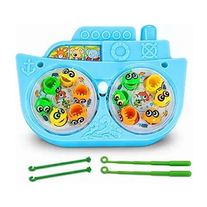 Jogo de Pescaria Infantil com Água e Música