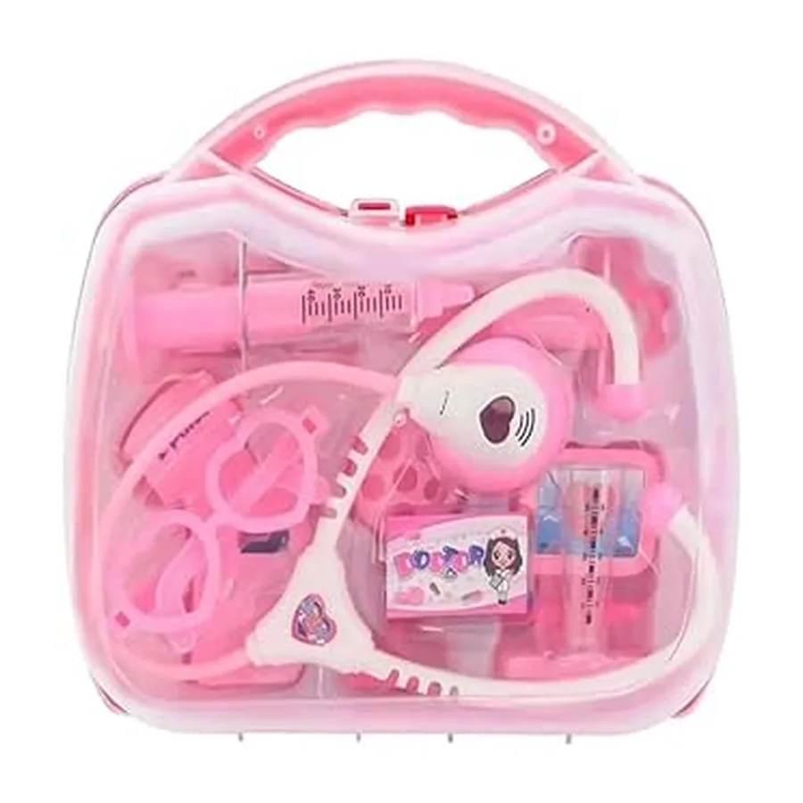 Kit Médico Infantil com Estetoscópio que Escuta — imagem 1