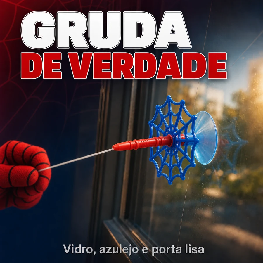 Kit Lança Teias do Homem Aranha + Máscara Realista de Brinde — imagem 3