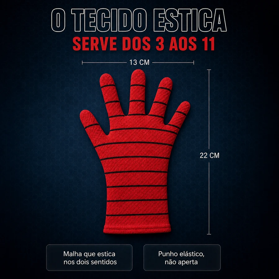 Kit Lança Teias do Homem Aranha + Máscara Realista de Brinde — imagem 5