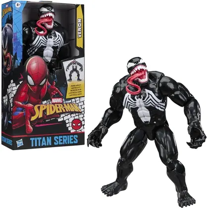 Venom Deluxe da Linha Titan Series do Homem-Aranha
