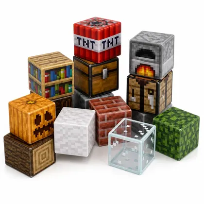 Pacote Extra: TNT, Baú e Forno do Minecraft